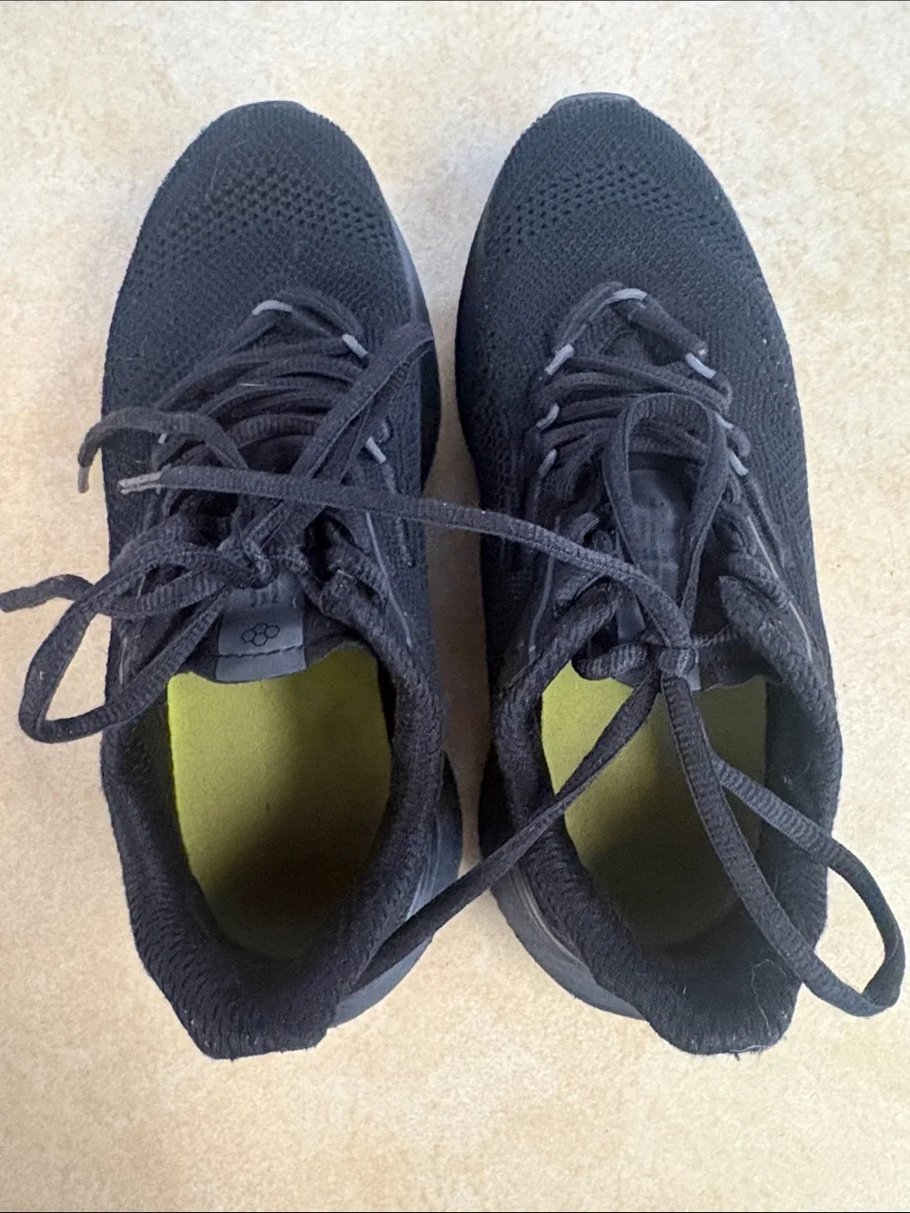 Black Kids RUDIS Tennis Shoes